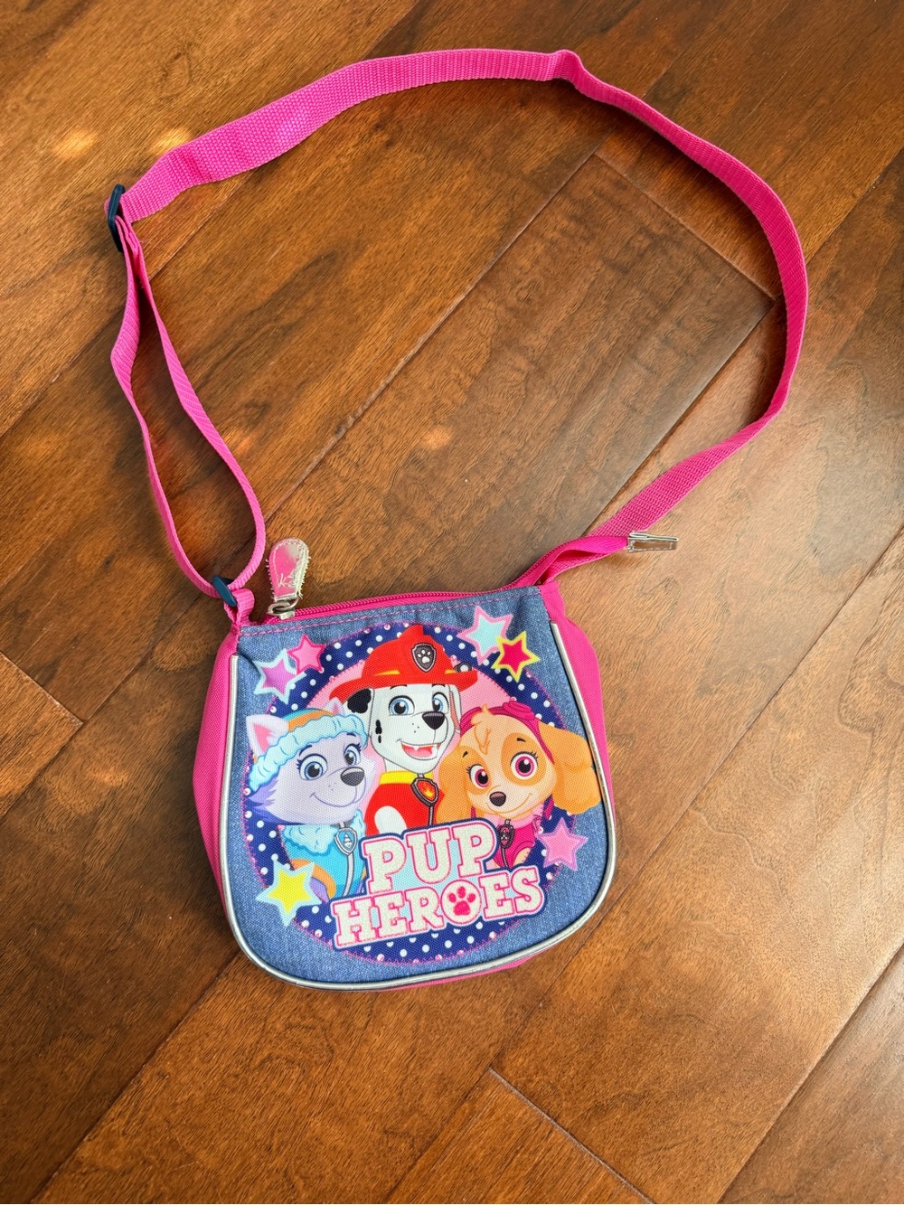 Nickelodeon Paw Patrol 'Pup Heroes' Pink Crossbody Bag for Kids